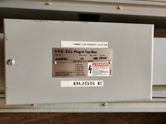 Siemens 100amp X104PBG 480/277 Tap box busway bus duct XJ-L type warranty!
