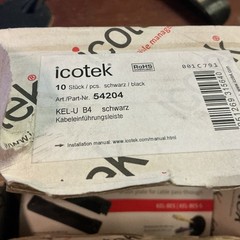ICOTEK KEL-U B4 Split Cable Entry Frame & Gasket 54204 (new)