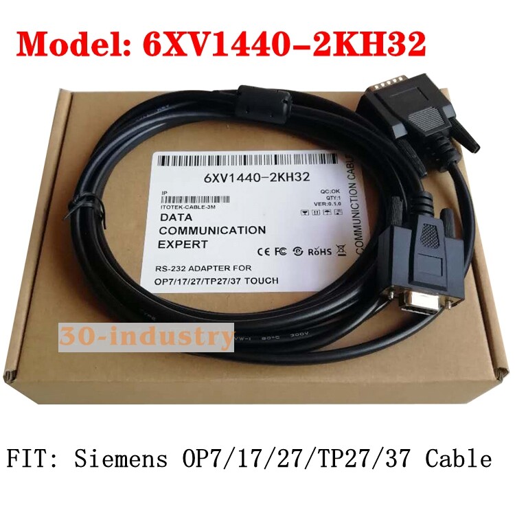 6XV1440-2KH32 Programming Cable fit for Siemens OP7/17/27/TP27/37 DB9-DB15pin 3m
