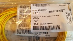 Corning Fiber Patch Cables, Set of 2, 727202R5131005M, SC to SC, Duplex,