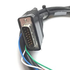 Parker 71-017003 Servo Drive Cable, Length 3′, 15-Pin D-Sub Male to 26-Pin Male