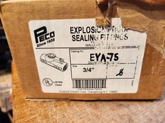 ONE NOS PECO EYA-75 3/4″ Iron Female Explosionproof Conduit Seal Fitting