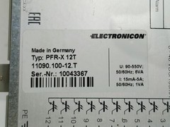 ELECTRONICON PFR-X 12T Power Factor Regulator 12-Step 90-550V | New