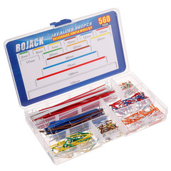 14 Vaules 560 Pcs 2-125Mm Solderless Flexible Breadboard Connecting Line Cables