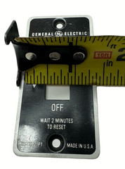 General Electric NP177671P1 Legend Plate For ON & Reset/Off Switch
