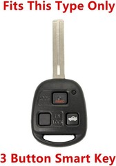 Silicone Key Fob Case Cover for Lexus ES300 GS300 GS430 LS400 Model: Hot Pink