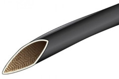 Alpha Wire PIF1307/16 BK005 Pif-130-7/16 Blk PVC Coated Fiberglass Sleeve 100′