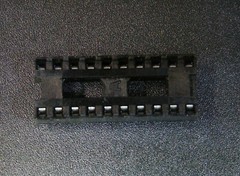 20 Pin DIP Single Wipe IC Sockets .3 Inch Wide NOS (16 Pack – FULL TUBE)