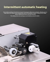 MY-380F Small Ink Wheel Black Printing Labeling Machine Motorized Coding Machine