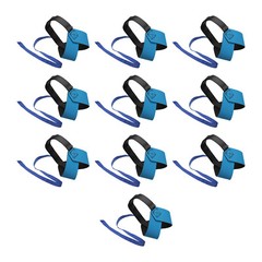 10pcs ESD Anti Static Foot Heel Straps Anti Static Wrist Strap Band Adjustable