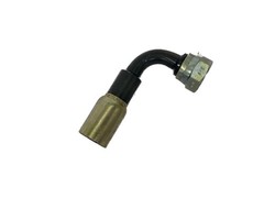 NOS Weatherhead 1/2” Hose ID x 24mm Tube OD 90° Hose Crimp Fitting 08U-66E