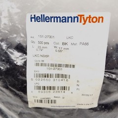 (500) Hellermann Tyton 151-27301 PG66 25mm (0.79″)X17mm (0.55″) Cable Tie Perch