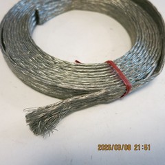 1/2″ Grounding Cable Scotch 3M Braided 11 feet long Tinned Copper