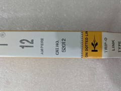 Kearney 52012 Fuse Link Type T Trip-O 12A 8.5 Slow Speed Industrial Power Line