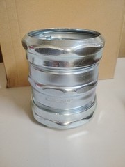Steel Electric S1021E 3″ EMT Compression Couple Concrete Tight Zinc Plate. New