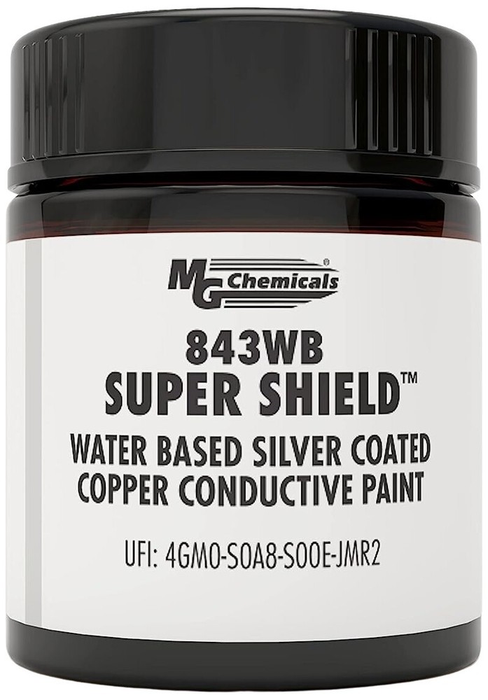MG Chemicals 843WB Super Shield Water Based Silver Coated Copper Paint