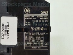 GE CR7CA-10 CR7CA Contactor 110V 50Hz 120V 60Hz 30 Days Warranty Fast Shipping