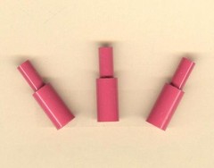 100 Red Insulated SNAP PLUG BULLET Connector & Receptacle #22-18 Wire Gauge USA