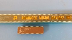 (2 PCS) AM2901CDC AMD 4-BIT, BIT-SLICE MICROPROCESSOR, CDIP40