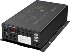 3000 Watt Pure Sine Wave Power Inverter 24VDC to 120VAC 6000W Peak Built-in Soft