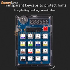 LED Digital Tube Display Calculator Electronic DIY Kit Soldering Practice Parts