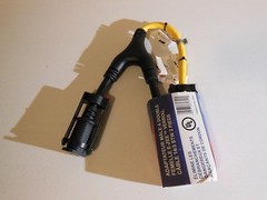 Cliplight Inc 582302 Revolutionary Extension Cord Male to Dual Female EZ Lock C