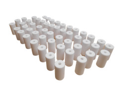 (50) Quality Ceramic Stand-Off Insulator 1″ L x 1/2″ Od x 1/8″ Id