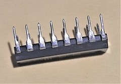 N82S126BA Signetics 256×4 Bipolar OTP Fuse-link PROM in plastic DIP