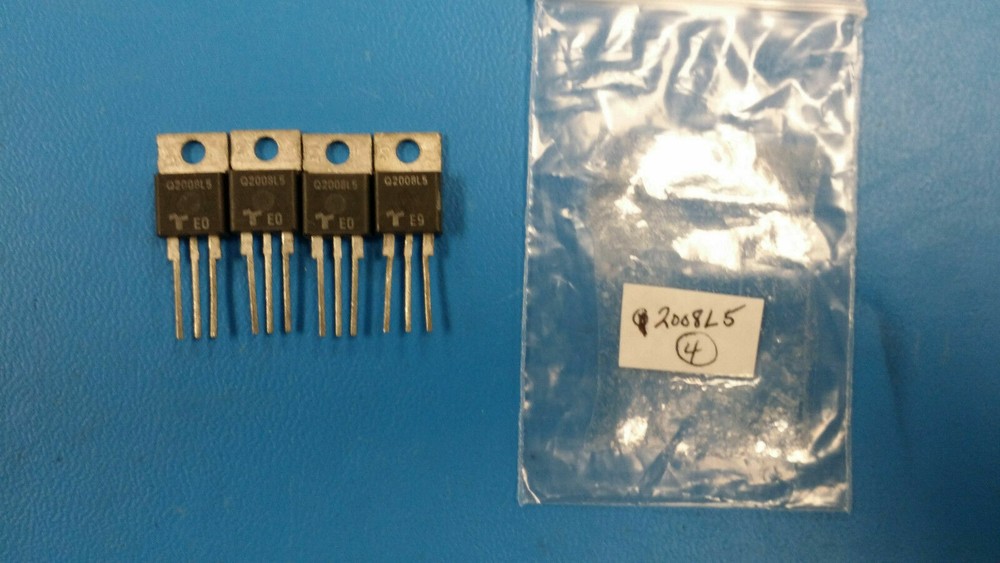 (5 PCS) Q2008L5 TECCOR TRIAC Standard 200V 8A Through Hole TO-220