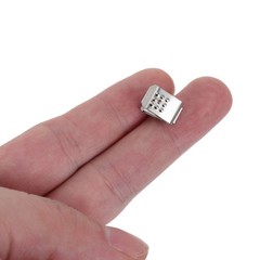 10 Pcs Negative Battery Contact Spring Metal Plate Aa Terminal Connector