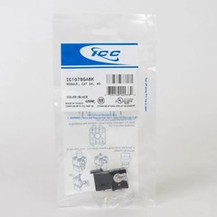 ICC CAT6A RJ45 Keystone Jack for HD Style (ic1078gabk)