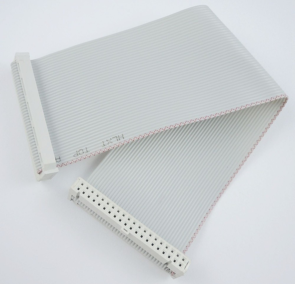 1Pcs 2.54mm Pitch 2×20 Pin 40 Pin 40 Wire IDC Flat Ribbon Cable Length 20CM