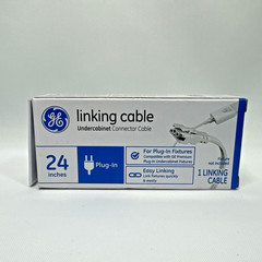 GE 24″ Undercabinet Light Linking Connector Cable Wire Plug-In Fixture White