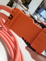 TE Connectivity EV High Voltage 1000VAC/1500VDC Charge Cable Orange RTS 1825309