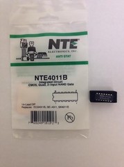 NTE NTE4011B IC-CMOS, Quad 2-Input NAND Gate ***AUTHORIZED NTE DISTRIBUTOR***