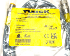 Turck RK 4.5T-1-RS 4.5T Eurofast Double Ended Cordset U2297-7