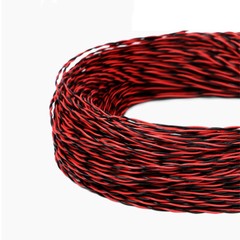 0.12mm²-2.5mm² Twisted Wire Cable Pure Copper Core Soft Wire Twisted 2 Core Wire