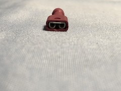 1000 Molex 190030129 InsulKrimp Quick Disconnect, Female 22-18 AWG Red .0187