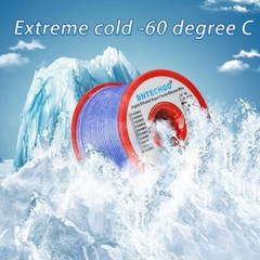 BNTECHGO 30 Gauge Silicone wire spool 50 ft Blue Flexible 30 AWG Stranded Tinned