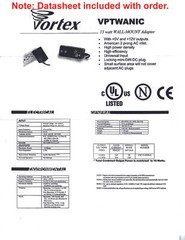 (18) Dual +5 V & +12 V High Efficiency DC Switching Power Supplies, UL Listed