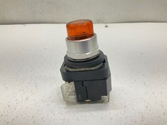 Allen Bradley 800T-PA16 Amber Orange Illuminated Push Button 800T-N326 (TSC)