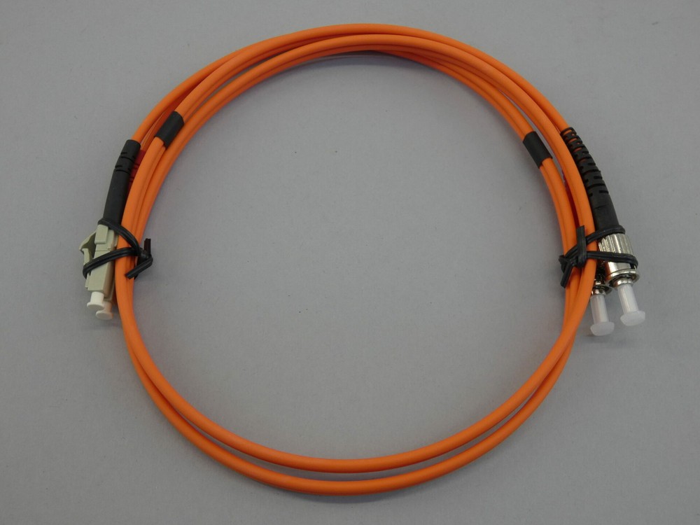 StarTech FIBLCST1 Fiber Optic Cable Multimode Duplex 62.5/125 1m – NEW Surplus!