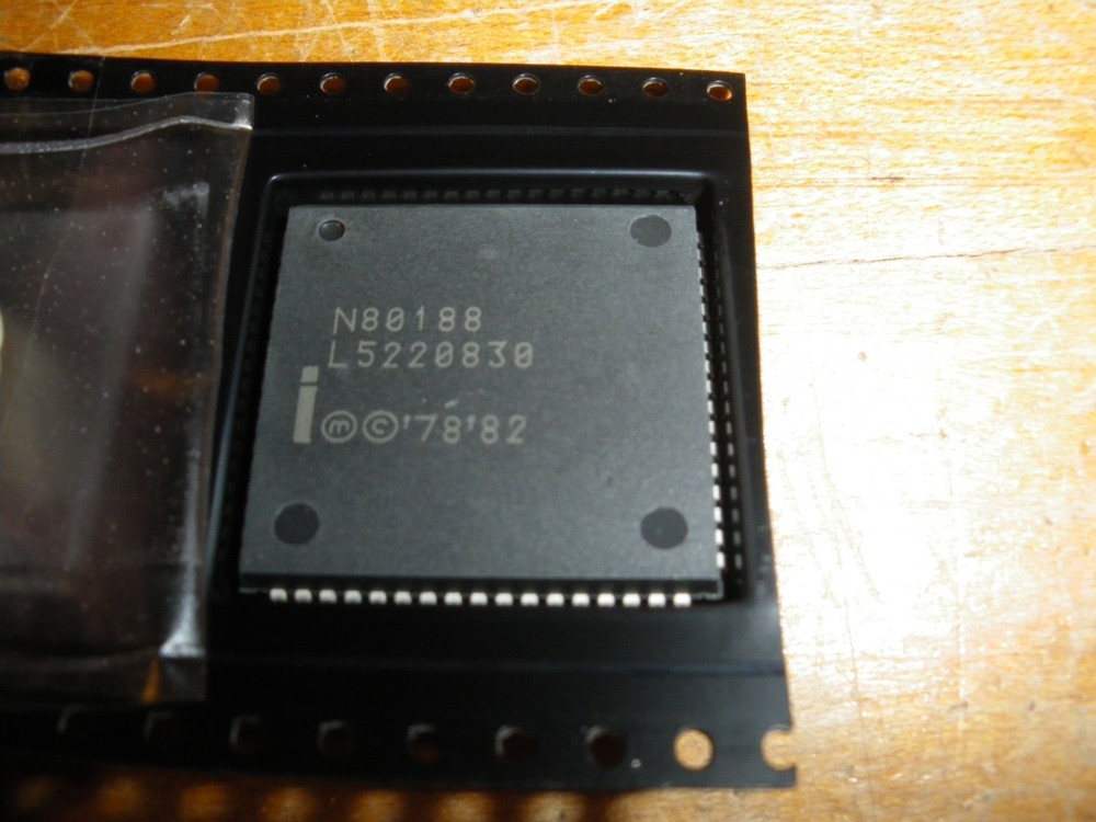NEW Intel N80188 PLCC New Old Stock NOS