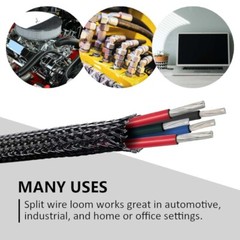 3/4/6/8mm Braided Cable Sleeving PET Expandable Wire Sheath Electrics Wire Harne