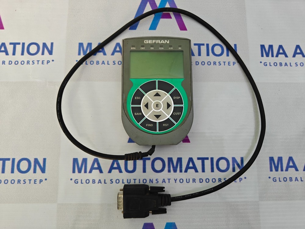GEFRAN frequency converter operator