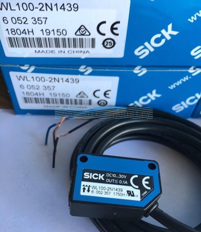 1PC New SICK Photoelectric Switch WL100-2N1439 6052357