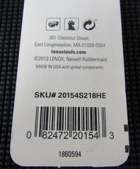 LENOX 20154S218HE 12″ 18TPI THICK METAL RECIPROCATING SAW BLADE – LOT OF 9