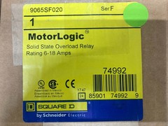 Square D 9065SF020 6-18A MotorLogic Solid State Overload Relay