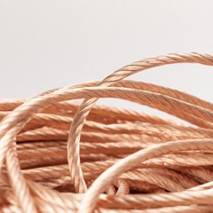 Copper/Tin Plated Round Twisted Wire Fabric Braided Cable Flex 2.5mm²-120mm²