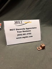 BURNDY / KA25 / COPPER TERMINAL / 1 HOLE / 4-1/0 AWG (STR) / 3/8″ STUD / 1 SCREW